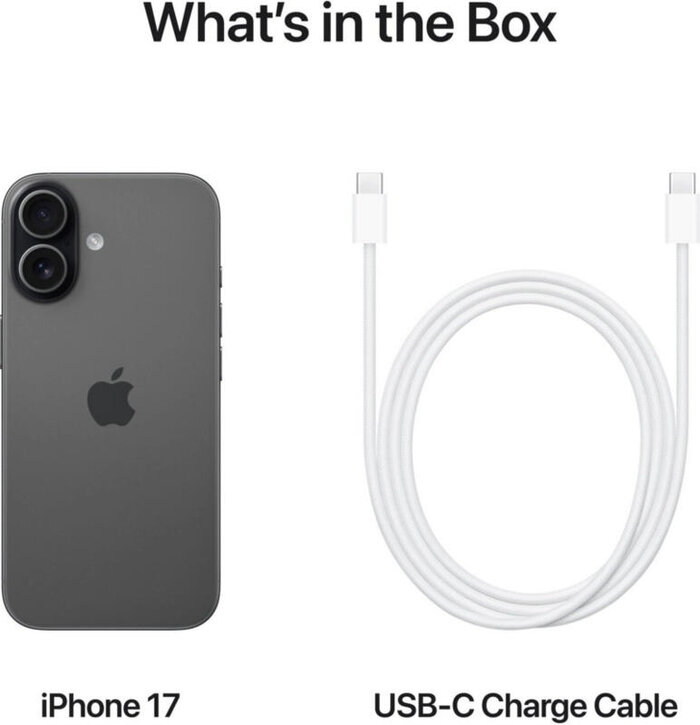 Mobile and Smartphones/ Apple/ Apple iPhone 17 256GB Black E-sim/TP