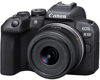 Canon EOS R10 RF-S 18-45 IS STM Black