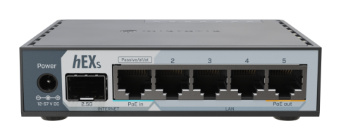 როუტერი - hEX S, E60iUGS, MikroTik