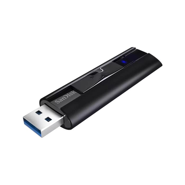 USB Flash Drive/ 256GB/ SanDisk Extreme PRO USB 3.2 Solid State Flash Drive - 256GB