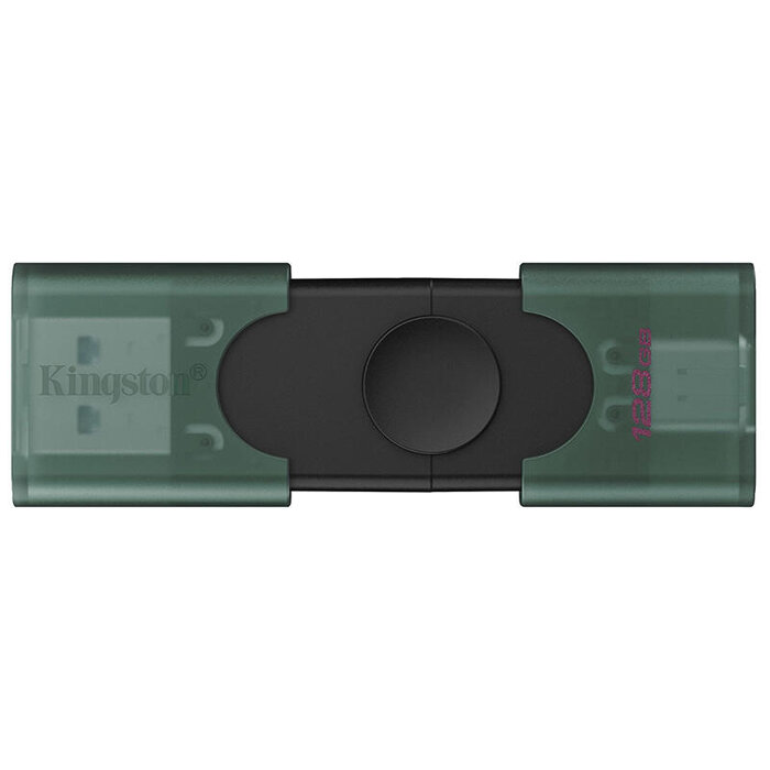 USB Flash Drive/ 128GB/ Kingston  DataTraveler® Duo - USB Type-A and Type-C - Flash Drive 128GB