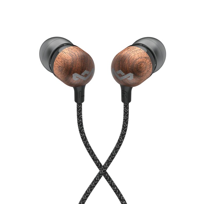 House of Marley EM-JE042-SB  S. JAMAICA WIRED USB-C EARBUDS Signature Black