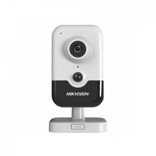 კამერა,IP,Hikvision,DS-2CD2443G0-IW,2.8mm,4mp,Cube,IR10m,TwoWayAudio,microSD,WiFi