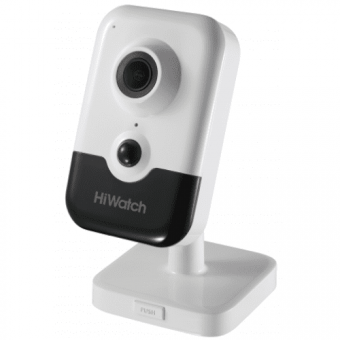 კამერა IP, Hiwatch, DS-I214(B)_2.0, 2mp two way audio