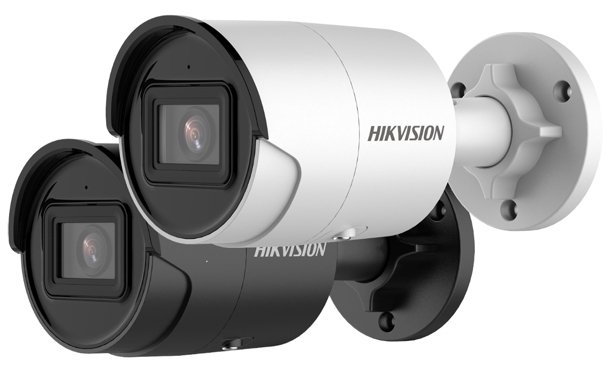 კამერა,IP,Hikvision,DS-2CD2043G2-IU,2.8mm,4mp,Bullet,Black,IR40m,AcuSense,Mic,