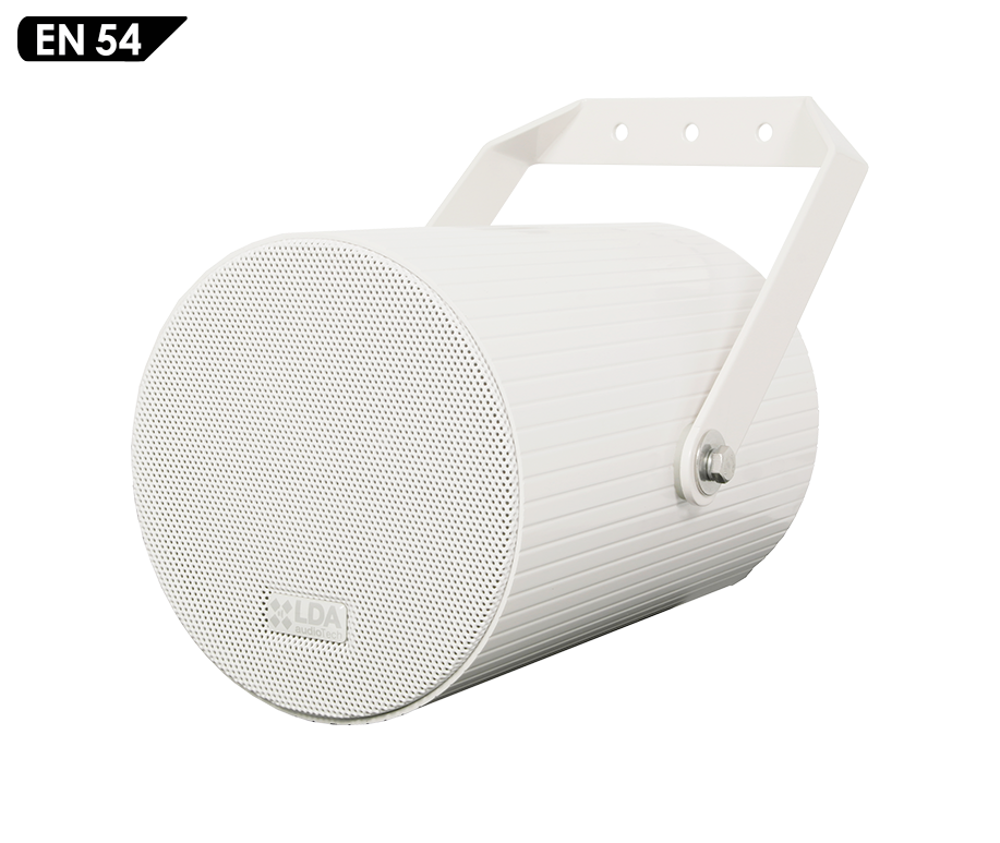 ჭერზე მონტაჟის PCM20TNS02  IP65ANTI-VANDAL CYLINDRICAL SOUND PROJECTOR EN 54-24  5" 100v
