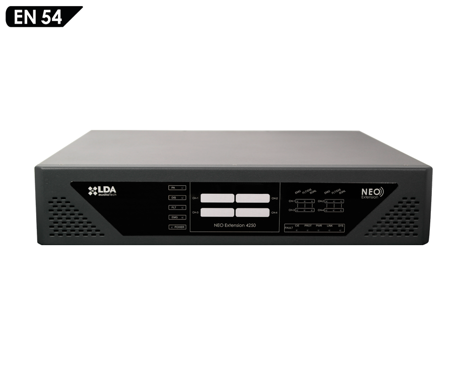 გამაფართოებელი გამაძლიერებელი 4x250W NEO 4250-E