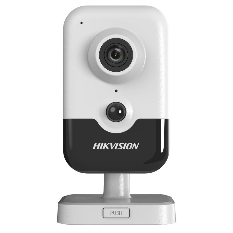 კამერა Hikvision DS-2CD2421G0-IW(4mm)(W) IP 2mp Cube Fix IR10m TwoWayAudio WiFi