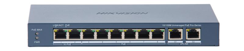 სვიჩი Poe Hikvision DS-3E0310HP-E(C)