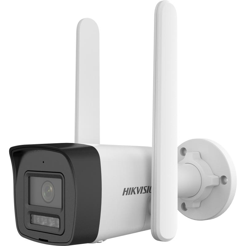 კამერა IP Hikvision DS-2CD1043G2-LIDUF 4G SL(2.8mm) 4mp Bullet IR30m WL30m Hybrid Light Mic&SPK microSD IP67