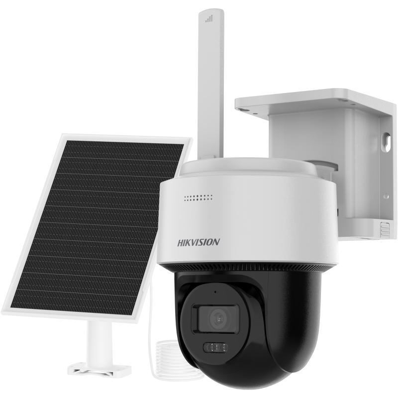 კამერა IP Hikvision DS-2CFSP4 4G(2.8mm) 4MP PT Fixed Mic Spk WL IR 30m 4G IP66 8W solar panel and 9000 mAh battery AOV camera