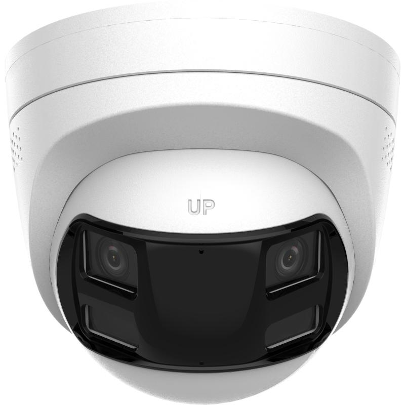 კამერა IP Hikvision DS-2CD1363G2P-LIUF SL(2.8mm) 6 MP Dual Lens Stitched Wide Angle Smart Hybrid Light Fixed Turret