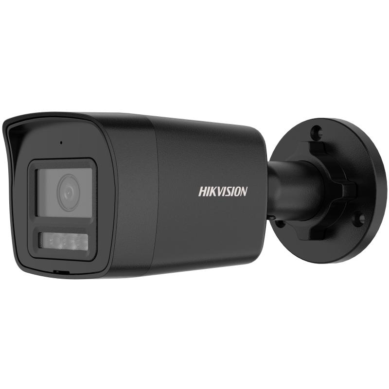 კამერა IP Hikvision DS-2CD1043G3-LIU(2.8mm)(BLACK) 4mp Bullet Fixed IR WL30m Smart Hybrid Light 3.0 Built-in Mic (IP67)